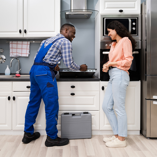 can you provide an estimate for cooktop repair before beginning any work in Willard